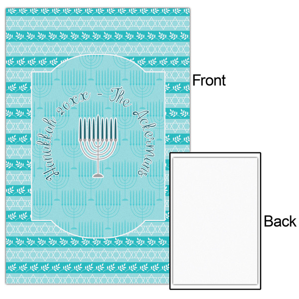 Hanukkah 20x30 - Matte Poster - Front & Back