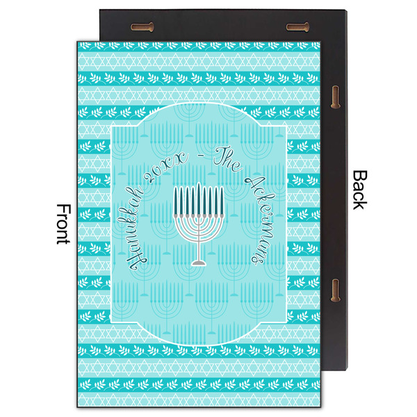 Hanukkah 20x30 Wood Print - Front & Back View