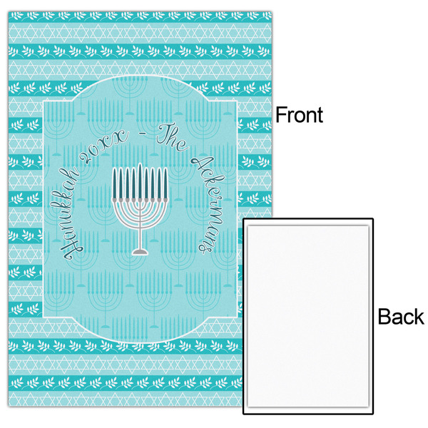 Hanukkah 24x36 - Matte Poster - Front & Back