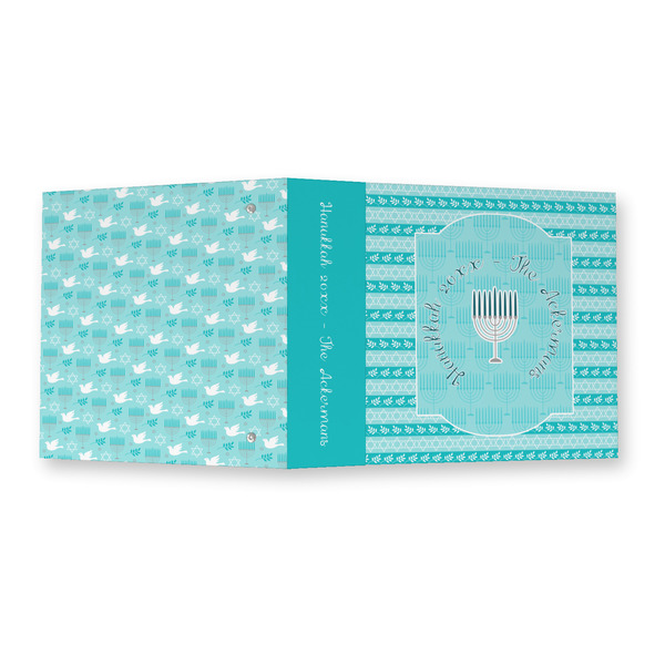 Hanukkah 3 Ring Binders - Full Wrap - 2" - OPEN OUTSIDE