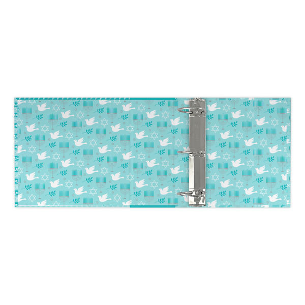 Hanukkah 3 Ring Binders - Full Wrap - 3" - OPEN INSIDE