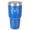 Hanukkah 30 oz Stainless Steel Tumbler - Royal Blue - Single-Sided (Personalized)