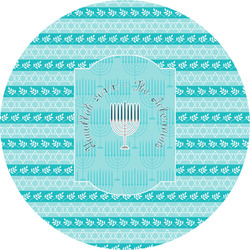 Hanukkah Multipurpose Round Labels - 5" (Personalized)