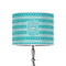 Hanukkah 8" Drum Lampshade - ON STAND (Poly Film)