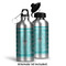 Hanukkah Aluminum Water Bottle - Alternate lid options