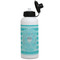 Hanukkah Aluminum Water Bottle - White Front