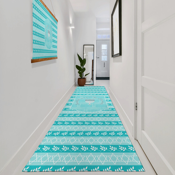 Hanukkah Area Rug Sizes - In Context (vertical)