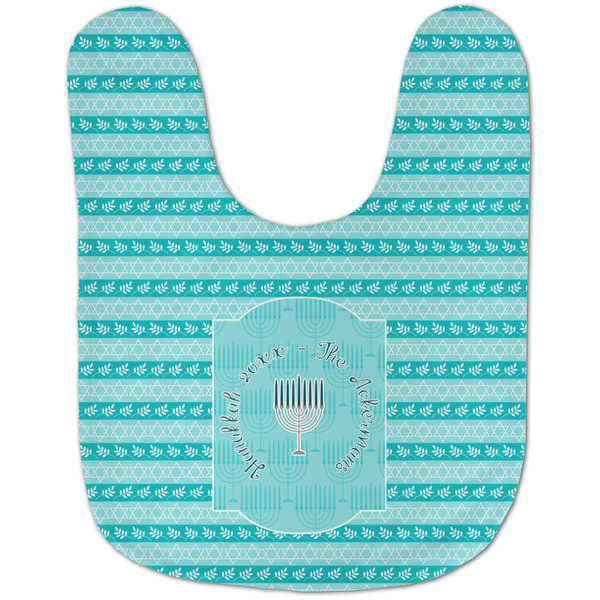 Hanukkah Baby Bib - AFT flat