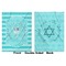 Hanukkah Baby Blanket (Double Sided - Printed Front and Back)