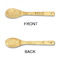 Hanukkah Bamboo Spoons - Single Sided - APPROVAL