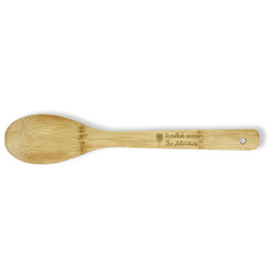 Hanukkah Bamboo Spoon - Single Sided (Personalized)