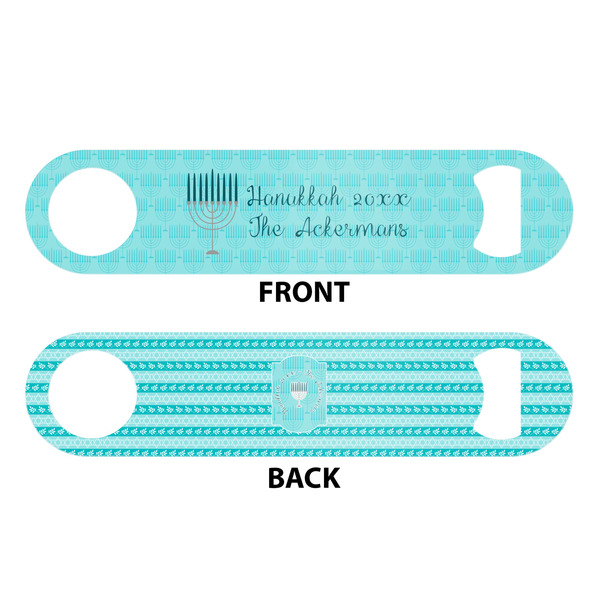Hanukkah Bar Bottle Opener - White - Approval