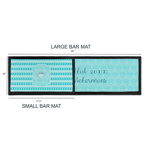 Hanukkah Bar Mats - Sizing Chart