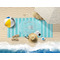 Hanukkah Beach Towel Lifestyle