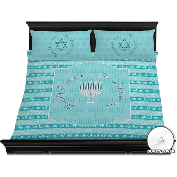 Hanukkah Bedding Set (King) - Duvet