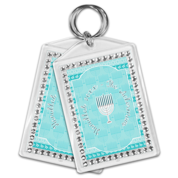 Hanukkah Bling Keychain - MAIN
