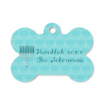 Hanukkah Bone Shaped Dog ID Tag - Small (Personalized)