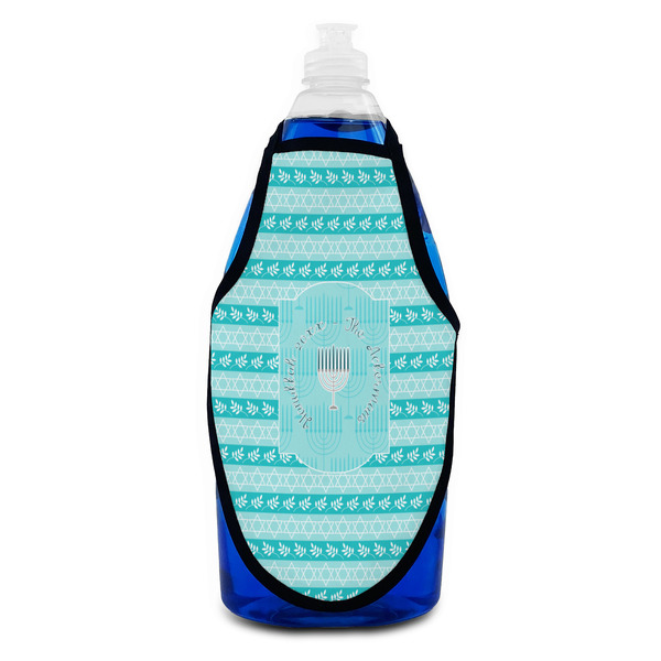Hanukkah Bottle Apron - Soap - FRONT