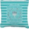 Hanukkah Faux-Linen Throw Pillow (Personalized)