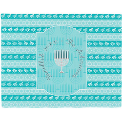 Hanukkah Woven Fabric Placemat - Twill w/ Name or Text