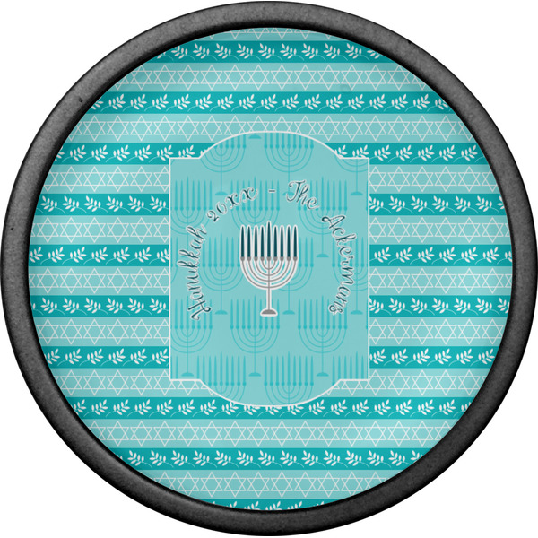 Hanukkah Cabinet Knob - Black - Front