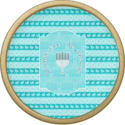 Hanukkah Cabinet Knob - Gold (Personalized)