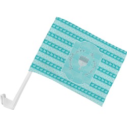 Hanukkah Car Flag - Small w/ Name or Text