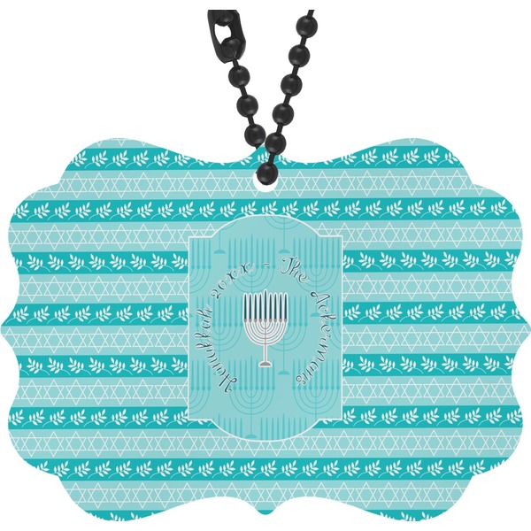 Custom Hanukkah Rear View Mirror Decor (Personalized)