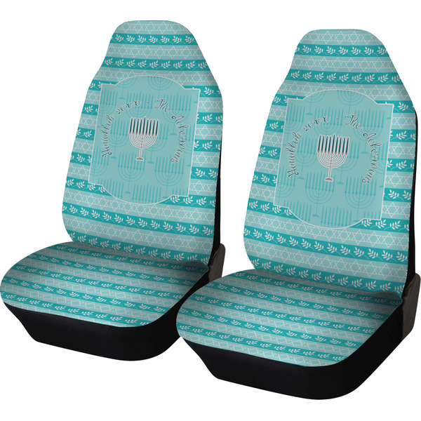 Custom Hanukkah Car Seat Covers (Set of Two) (Personalized)