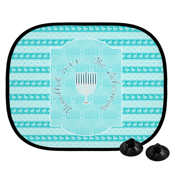 Custom Hanukkah Car Side Window Sun Shade (Personalized)