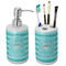 Hanukkah Ceramic Bathroom Accessories Set (Personalized)