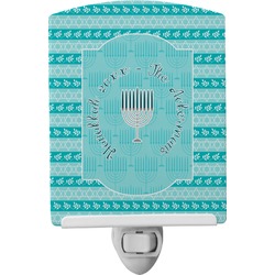 Hanukkah Ceramic Night Light (Personalized)