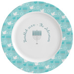 Hanukkah Ceramic Dinner Plates (Set of 4) (Personalized)