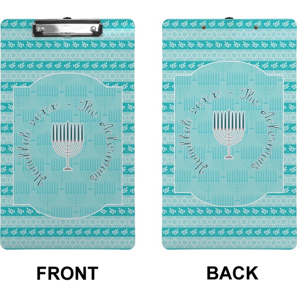Hanukkah Clipboard (Legal) (Front + Back)