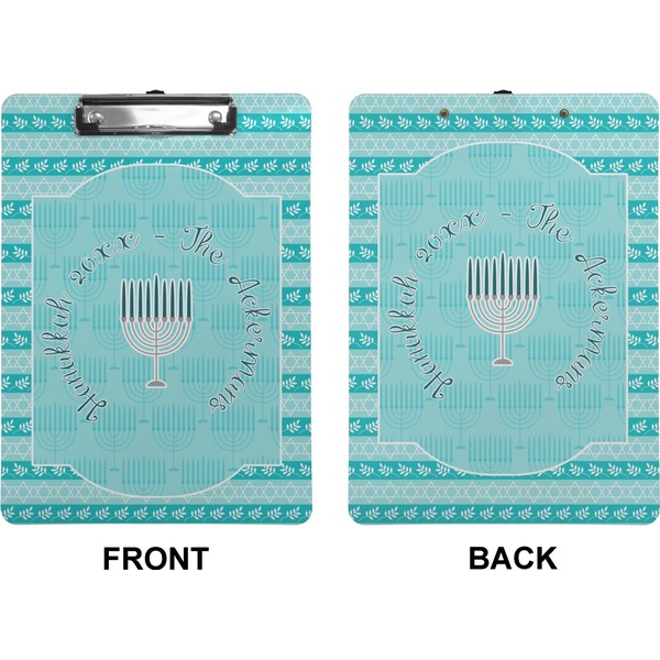 Hanukkah Clipboard (Letter) (Front + Back)