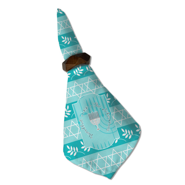 Hanukkah Cloth Napkins - Personalized Dinner (Folded in Ring) (MAIN)