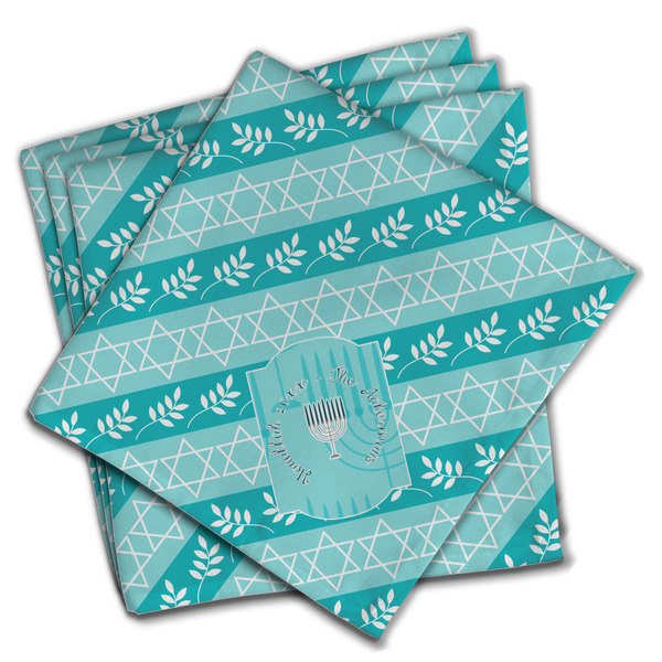Custom Hanukkah Cloth Napkins (Set of 4) (Personalized)