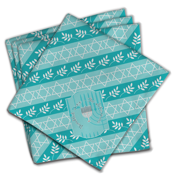 Hanukkah Cloth Napkins - Personalized Dinner (PARENT MAIN Set of 4)