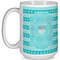 Hanukkah 15 Oz Coffee Mug - White (Personalized)