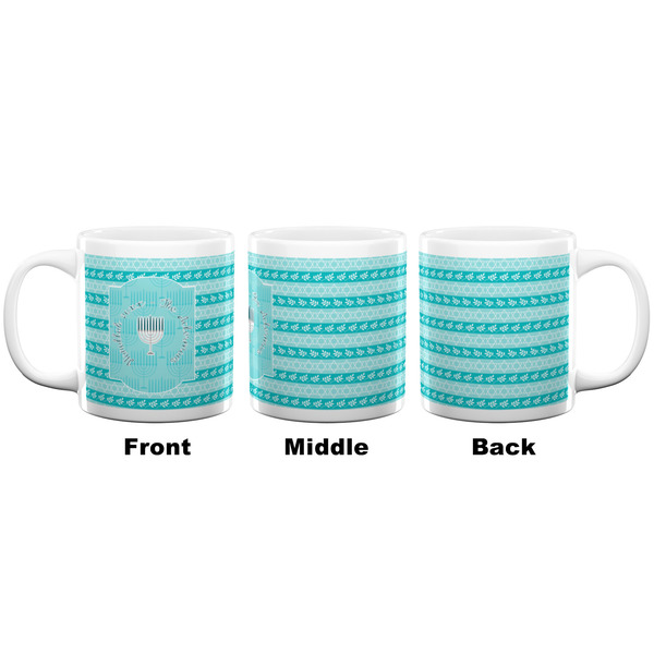Hanukkah Coffee Mug - 20 oz - White APPROVAL