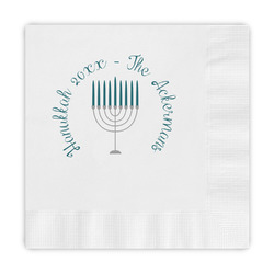 Hanukkah Embossed Decorative Napkins (Personalized)