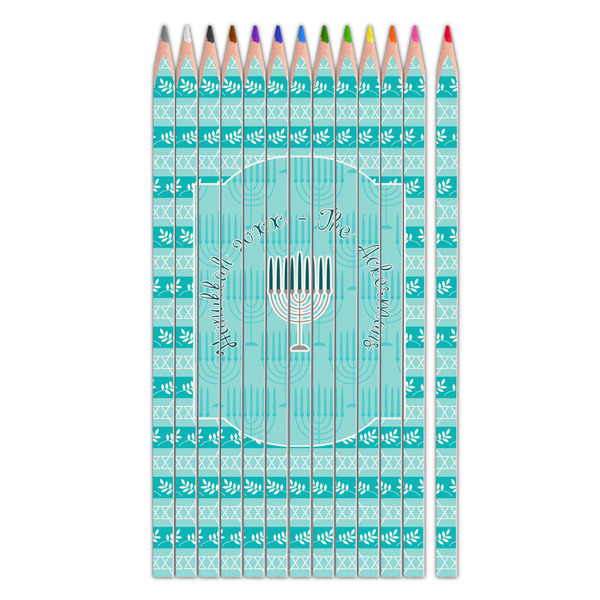 Custom Hanukkah Colored Pencils (Personalized)