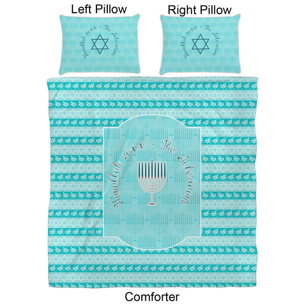 Hanukkah Comforter Set - Queen - Approval
