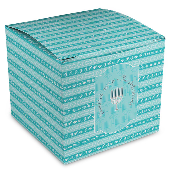 Custom Hanukkah Cube Favor Gift Boxes (Personalized)
