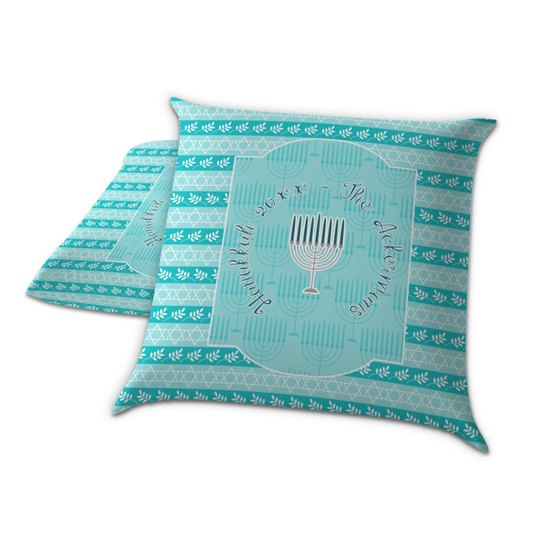 Hanukkah Decorative Pillow Case - TWO