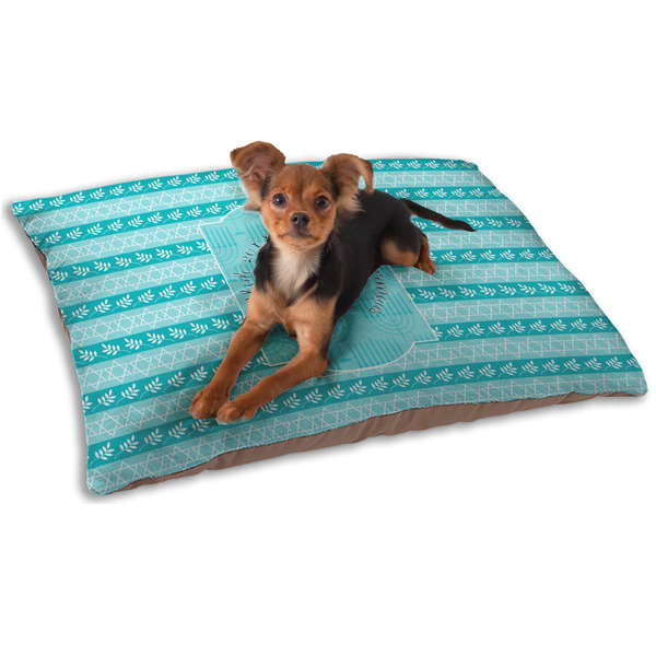 Hanukkah Dog Bed - Small LIFESTYLE