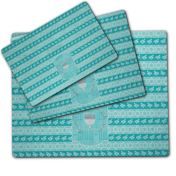 Hanukkah Dog Food Mat - MAIN (sm, med, lrg)