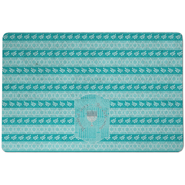 Custom Hanukkah Dog Food Mat w/ Name or Text