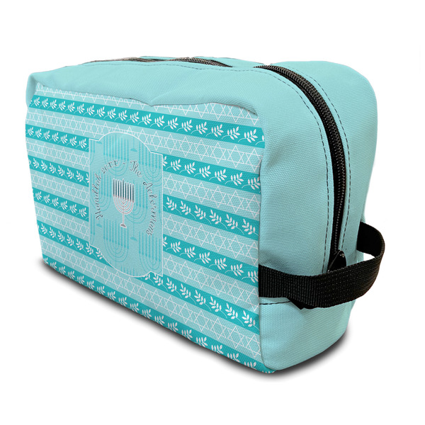 Custom Hanukkah Toiletry Bag / Dopp Kit (Personalized)