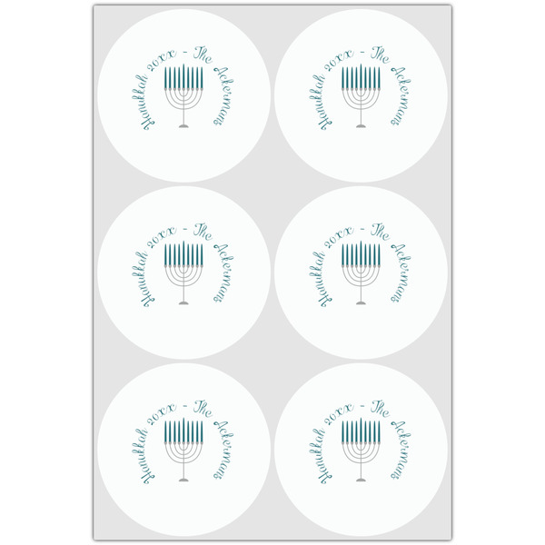 Hanukkah Drink Topper - Large - Set of 6